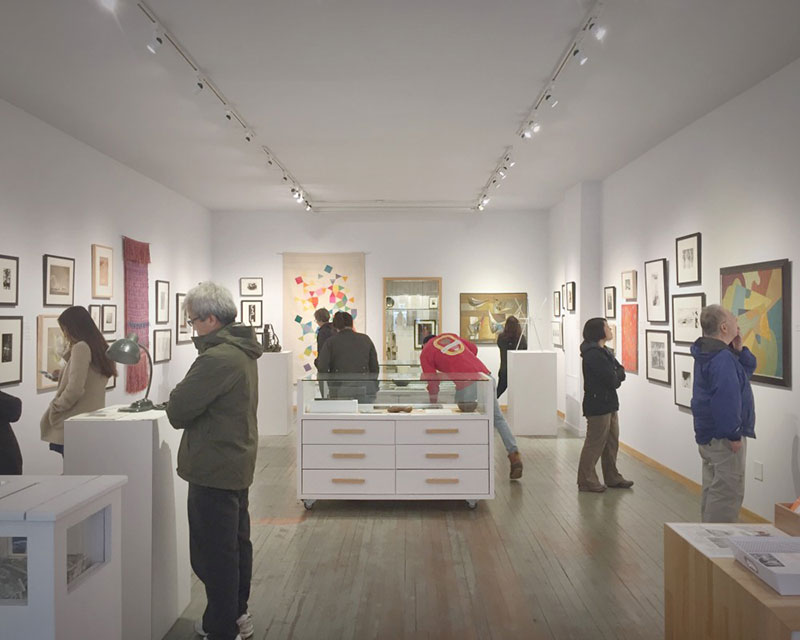 BlackMountainCollegeMuseumConvergenceExhibtionClosing1_2015
