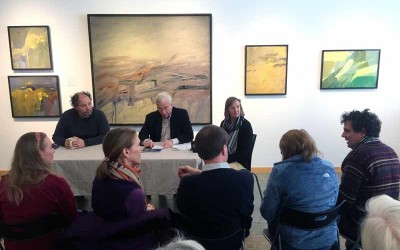 An Inevitability: Ray Spillenger, Abstract Expressionism + a snowy weekend opening