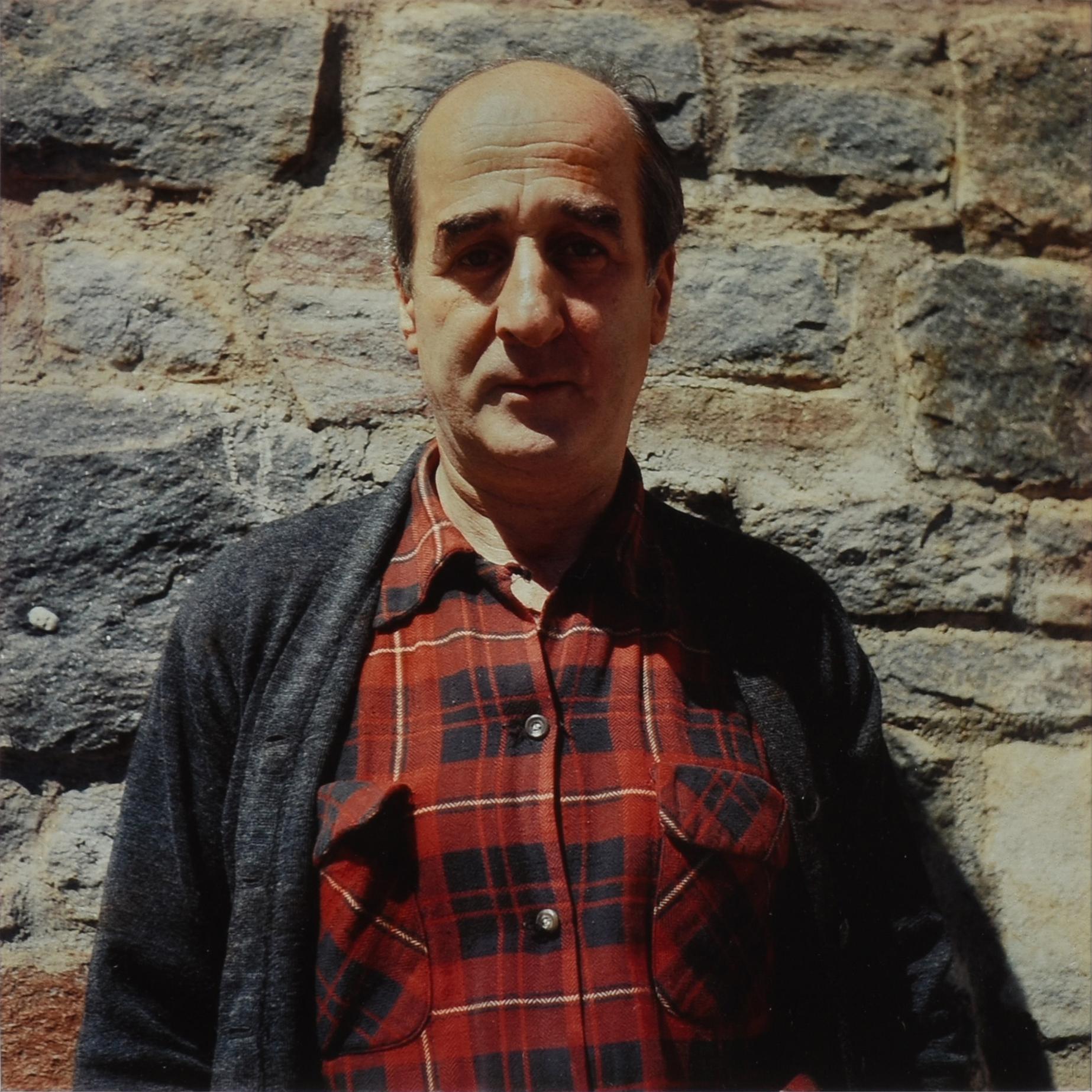 Portrait of Stefan Wolpe at Black Mountain College by Jonathan Williams.