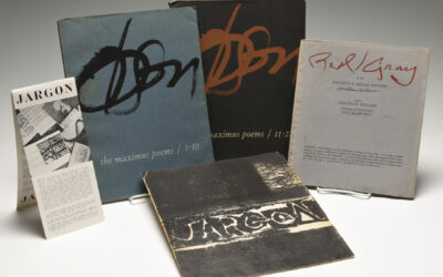 Jonathan Williams and the Jargon Society