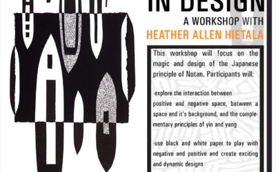 Workshop // Notan: Role Reversal in Design // 10.25.15
